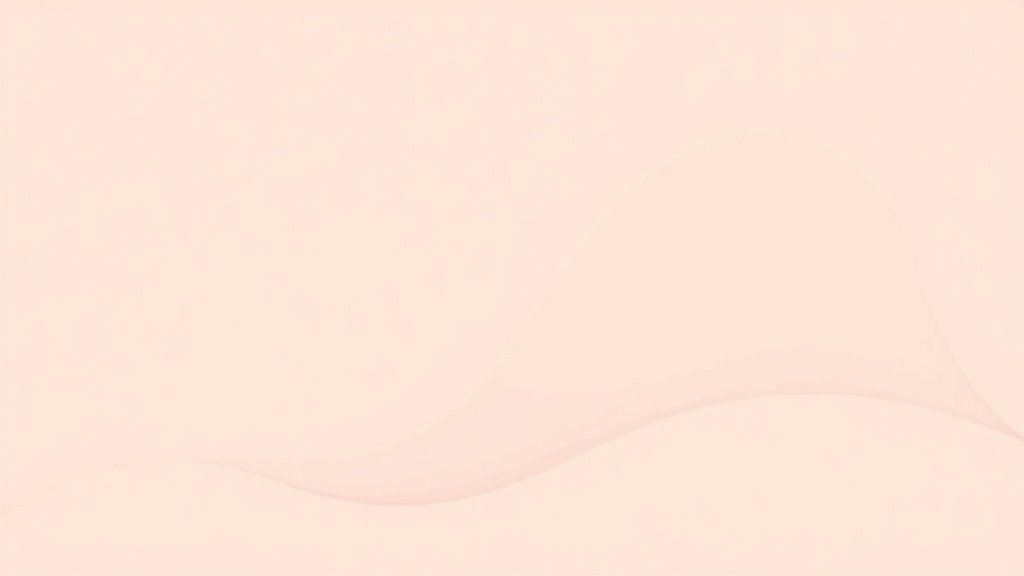 Minimalist soft shapes in muted pastel tones evoking calm focus and clarity